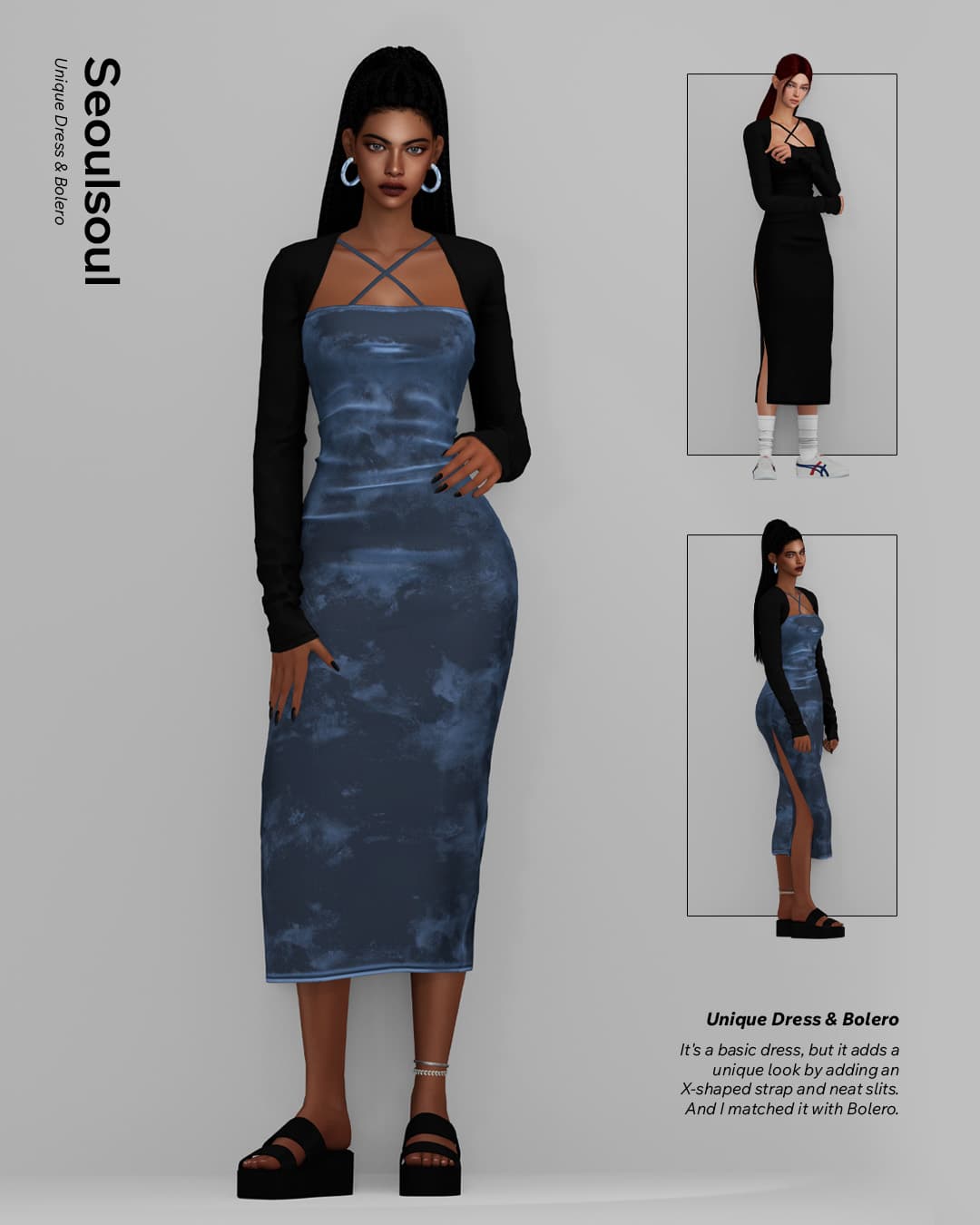 Скриншот мода Платье Unique Dress & Bolero